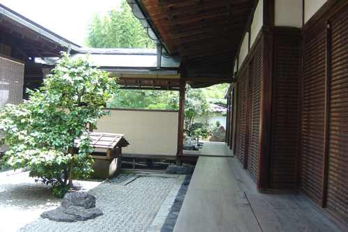 Interior templo zen