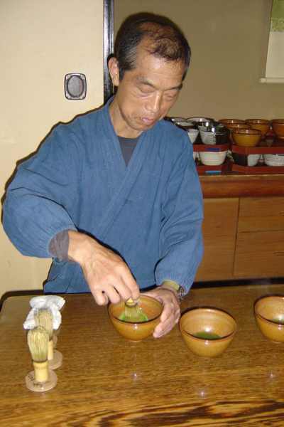 ceremonia del té en kyoto