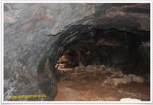 cueva del llano fuerteventura vistas del interior