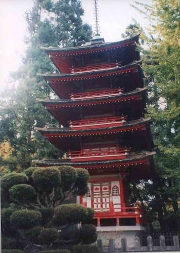 pagoda en el japanese tea garden san francisco © somosviajeros