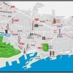 Mapa maratón Barcelona