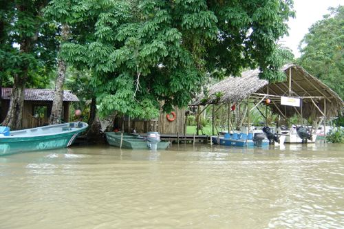 poblados de pescadores en Tortuguero (Costa Rica)