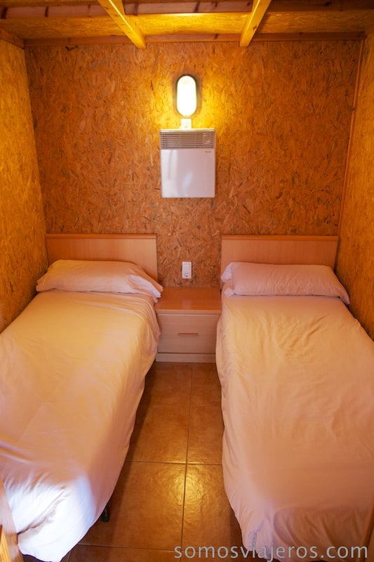 habitación doble en chalet Berga Resort