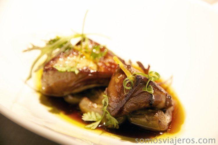 Papillote de foie gras