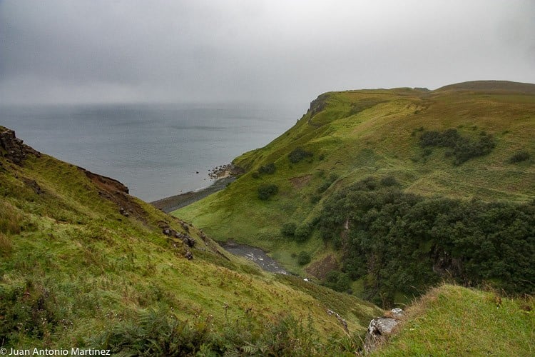 kilt rock. Isla de Skye
