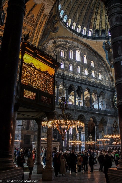rincones de santa sofía en Estambul
