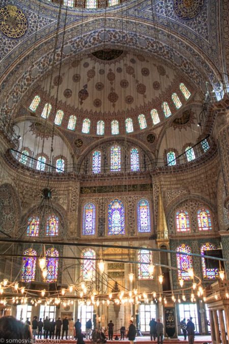 interior Mezquita Azul