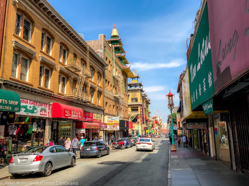 calles de chinatown en San Francisco