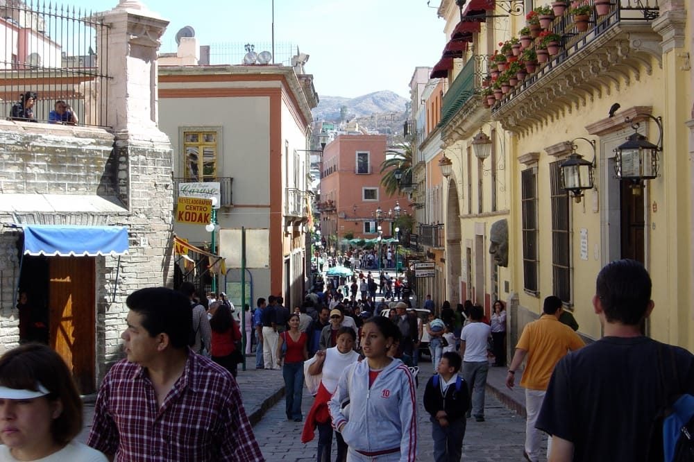 calle en Guanajuato 