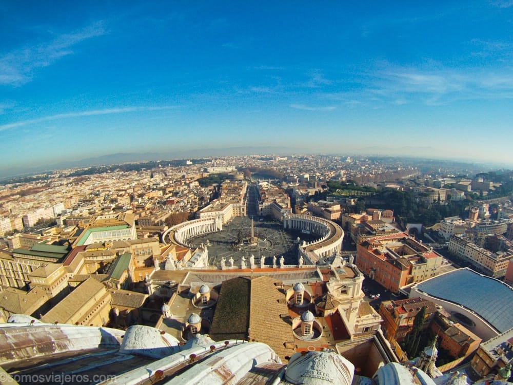 Vistas desde la CÃºpula de San Pedro en quÃ© ver en Roma con niÃ±os