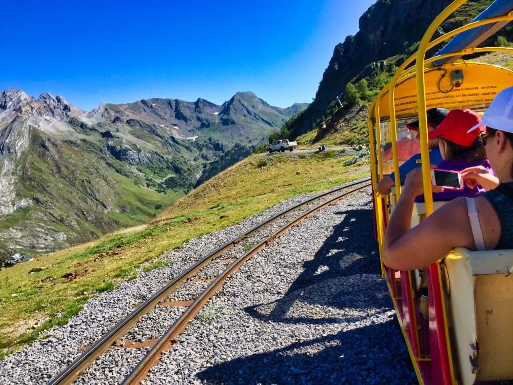 tren de artouste en el Pirineo francés