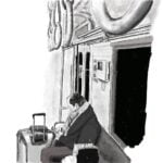 dibujo del metro de tokyo