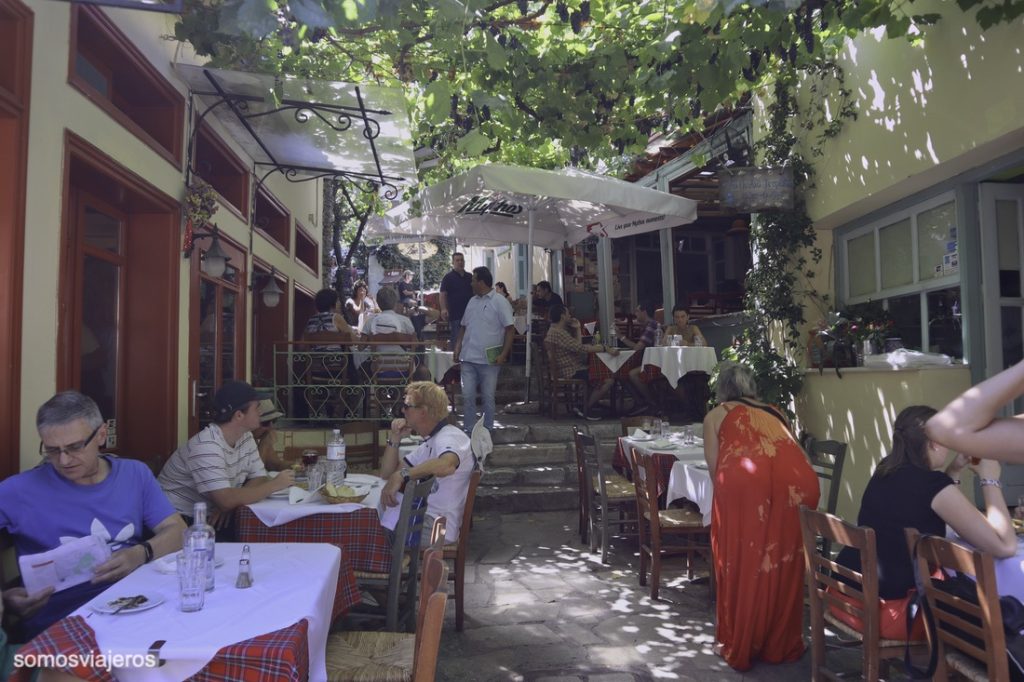 vista barrio Anafiotika