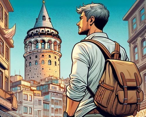 comic apaisado torre galata